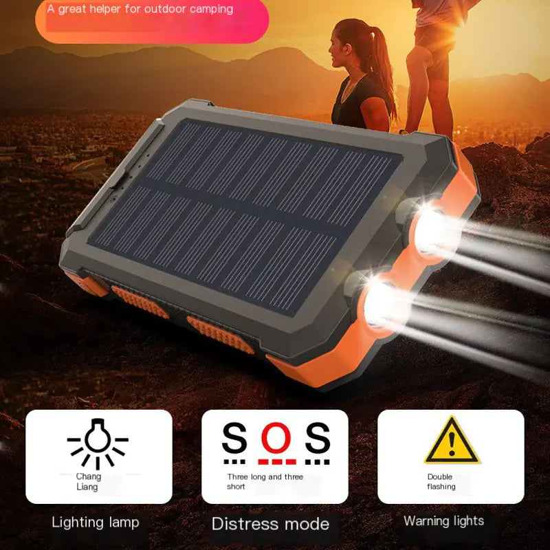 Bateria portatil con carga solar
